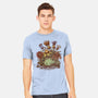 April Showers Bring Strange Flowers-mens heavyweight tee-kg07