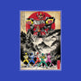 Rangers In Japan Woodblock-none drawstring bag-DrMonekers