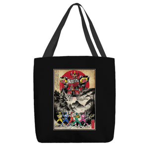 Rangers In Japan Woodblock