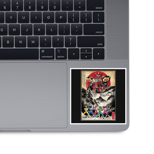 Rangers In Japan Woodblock