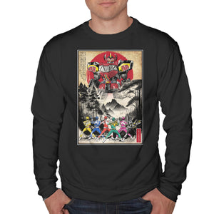 Rangers In Japan Woodblock