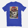 Rangers In Japan Woodblock-womens basic tee-DrMonekers