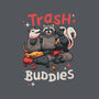 Trash Buddies-none basic tote bag-Geekydog
