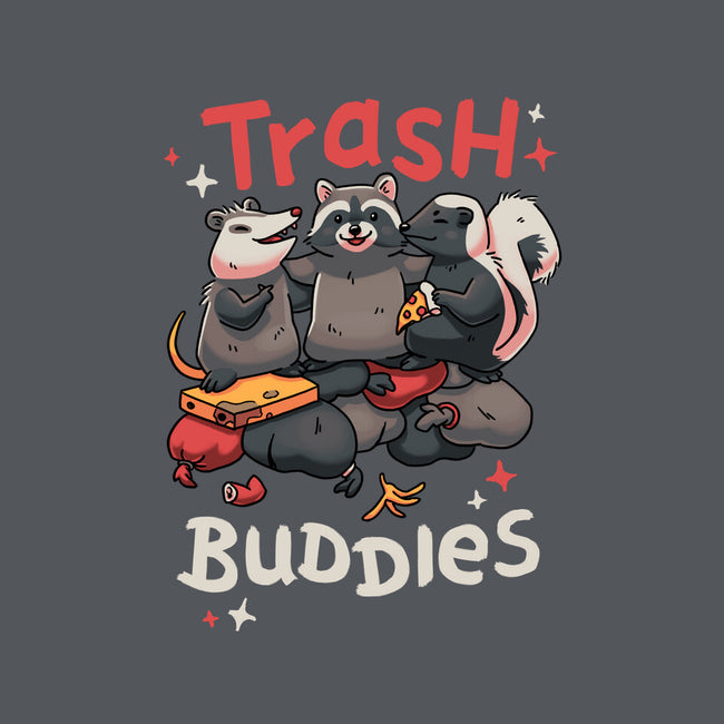 Trash Buddies-none stretched canvas-Geekydog