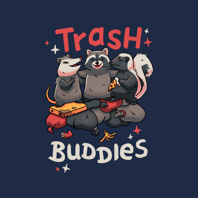 Trash Buddies-none stretched canvas-Geekydog