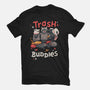 Trash Buddies-mens heavyweight tee-Geekydog