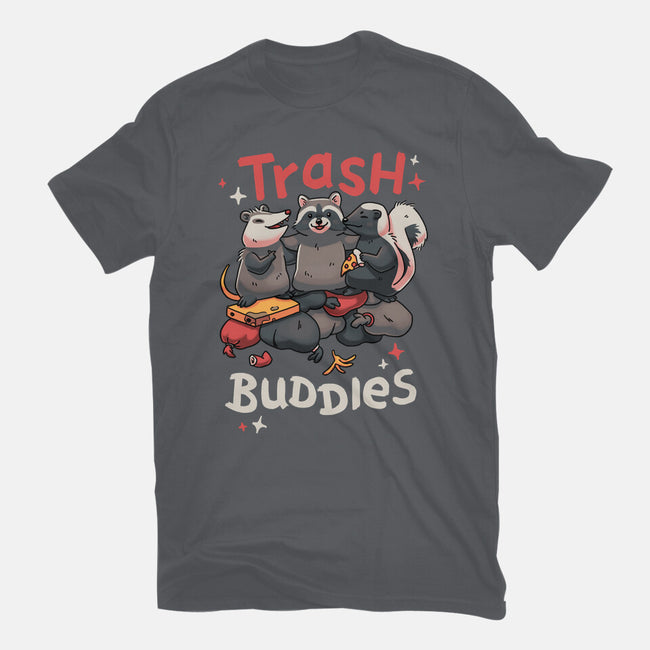 Trash Buddies-mens premium tee-Geekydog