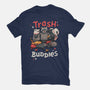Trash Buddies-womens basic tee-Geekydog