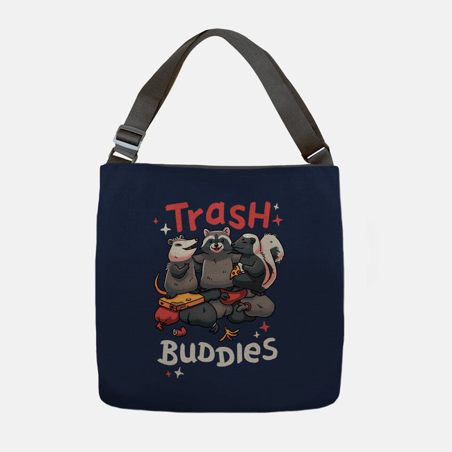 Trash Buddies-none adjustable tote bag-Geekydog