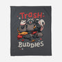 Trash Buddies-none fleece blanket-Geekydog