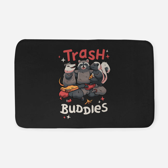 Trash Buddies-none memory foam bath mat-Geekydog