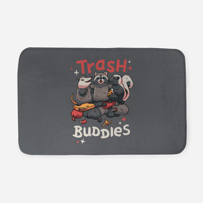 Trash Buddies-none memory foam bath mat-Geekydog