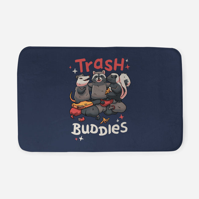 Trash Buddies-none memory foam bath mat-Geekydog