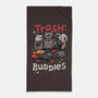 Trash Buddies-none beach towel-Geekydog