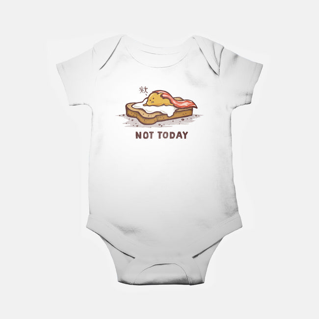 The Lazy Egg-baby basic onesie-kg07