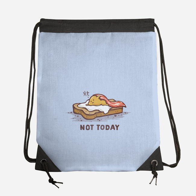 The Lazy Egg-none drawstring bag-kg07