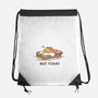The Lazy Egg-none drawstring bag-kg07