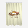 The Lazy Egg-none polyester shower curtain-kg07