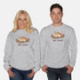 The Lazy Egg-unisex crew neck sweatshirt-kg07