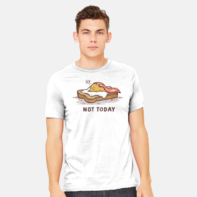 The Lazy Egg-mens heavyweight tee-kg07