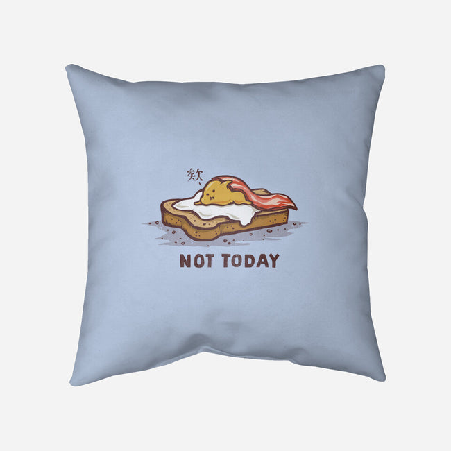 The Lazy Egg-none removable cover w insert throw pillow-kg07