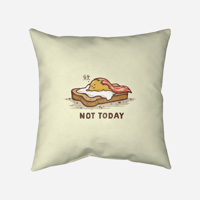 The Lazy Egg-none removable cover w insert throw pillow-kg07