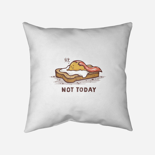 The Lazy Egg-none removable cover w insert throw pillow-kg07