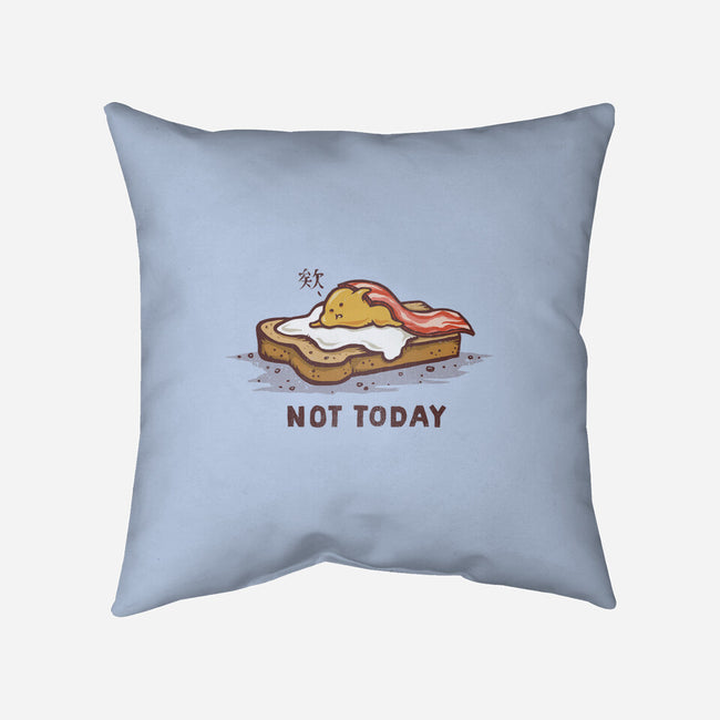 The Lazy Egg-none removable cover throw pillow-kg07