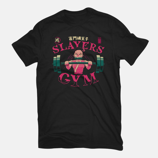 Nezuko Slayers Gym-womens basic tee-teesgeex