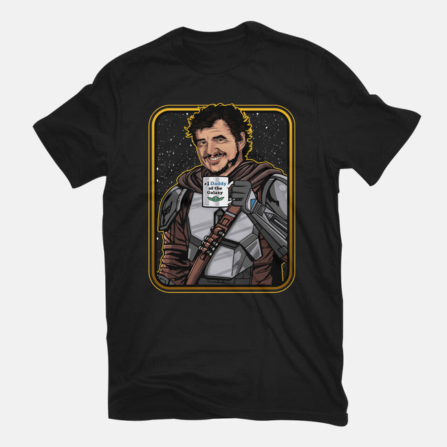 Daddy Of The Galaxy-womens fitted tee-Diegobadutees