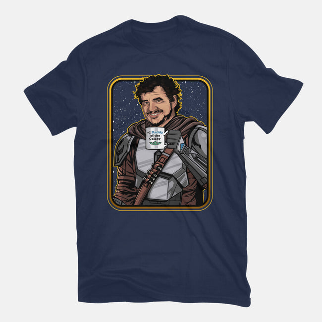 Daddy Of The Galaxy-womens fitted tee-Diegobadutees