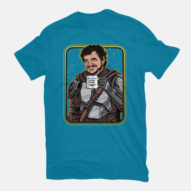 Daddy Of The Galaxy-womens fitted tee-Diegobadutees