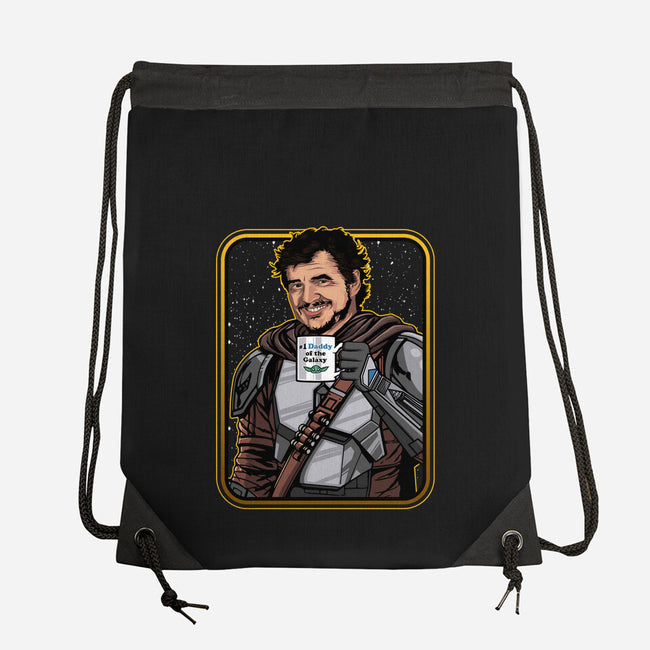 Daddy Of The Galaxy-none drawstring bag-Diegobadutees