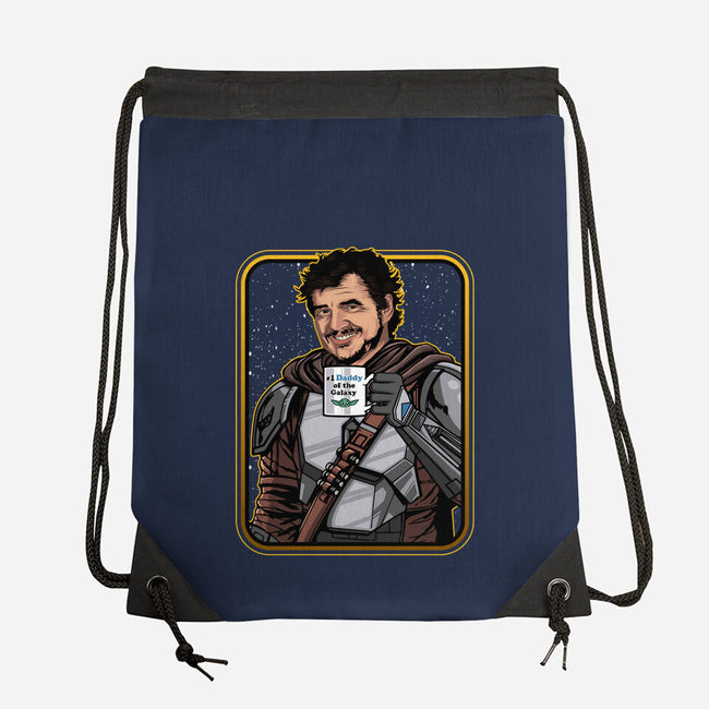 Daddy Of The Galaxy-none drawstring bag-Diegobadutees