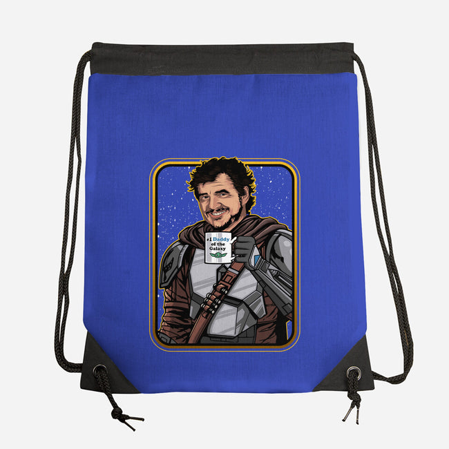 Daddy Of The Galaxy-none drawstring bag-Diegobadutees