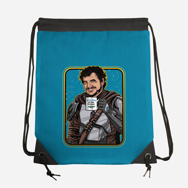 Daddy Of The Galaxy-none drawstring bag-Diegobadutees