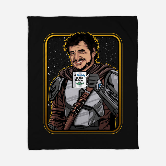 Daddy Of The Galaxy-none fleece blanket-Diegobadutees