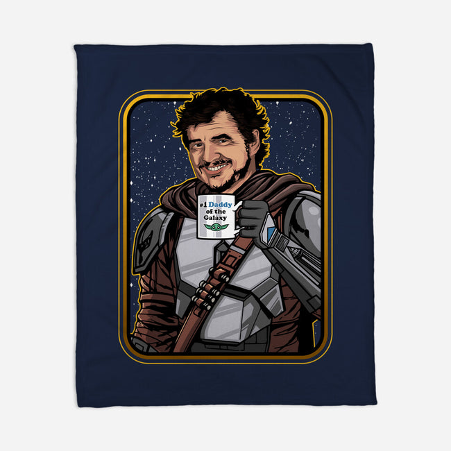 Daddy Of The Galaxy-none fleece blanket-Diegobadutees