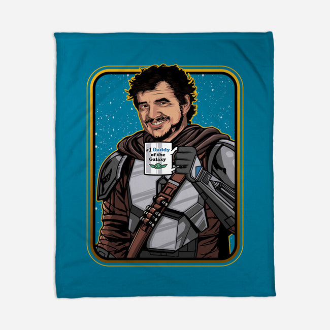 Daddy Of The Galaxy-none fleece blanket-Diegobadutees