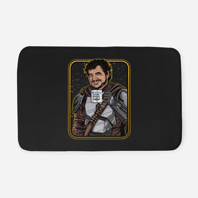 Daddy Of The Galaxy-none memory foam bath mat-Diegobadutees