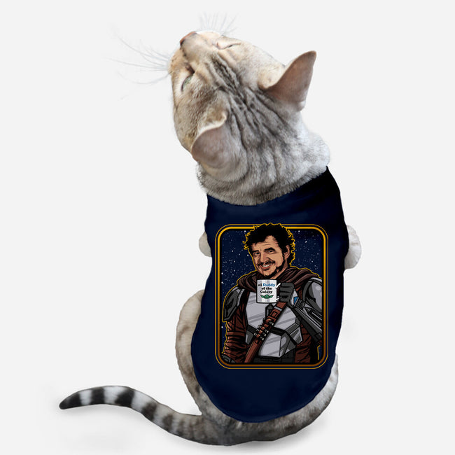 Daddy Of The Galaxy-cat basic pet tank-Diegobadutees