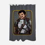 Daddy Of The Galaxy-none polyester shower curtain-Diegobadutees