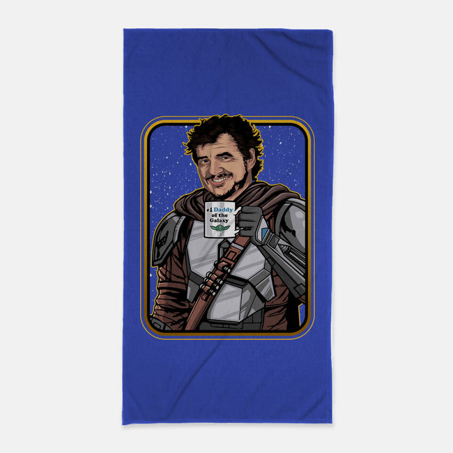 Daddy Of The Galaxy-none beach towel-Diegobadutees