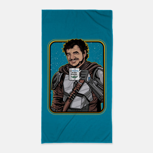 Daddy Of The Galaxy-none beach towel-Diegobadutees