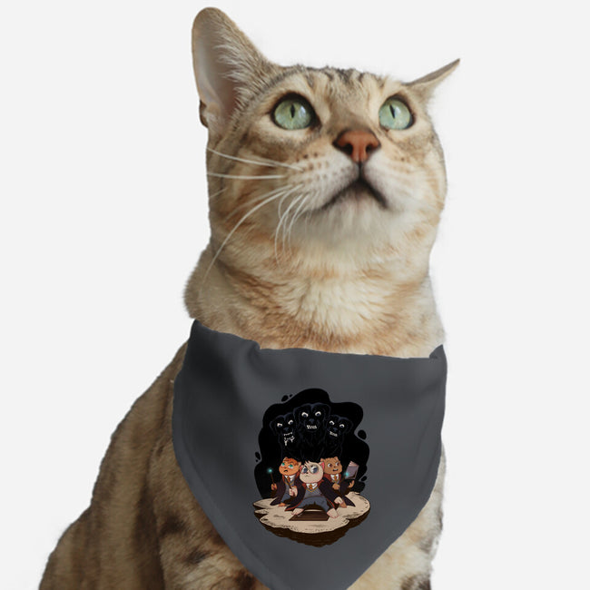 Catty Potter-cat adjustable pet collar-jacnicolauart