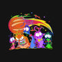 Nerdluck Galaxy-none removable cover w insert throw pillow-Millersshoryotombo