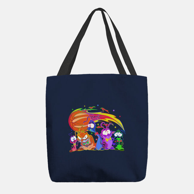 Nerdluck Galaxy-none basic tote bag-Millersshoryotombo