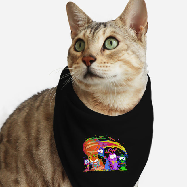 Nerdluck Galaxy-cat bandana pet collar-Millersshoryotombo