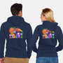 Nerdluck Galaxy-unisex zip-up sweatshirt-Millersshoryotombo