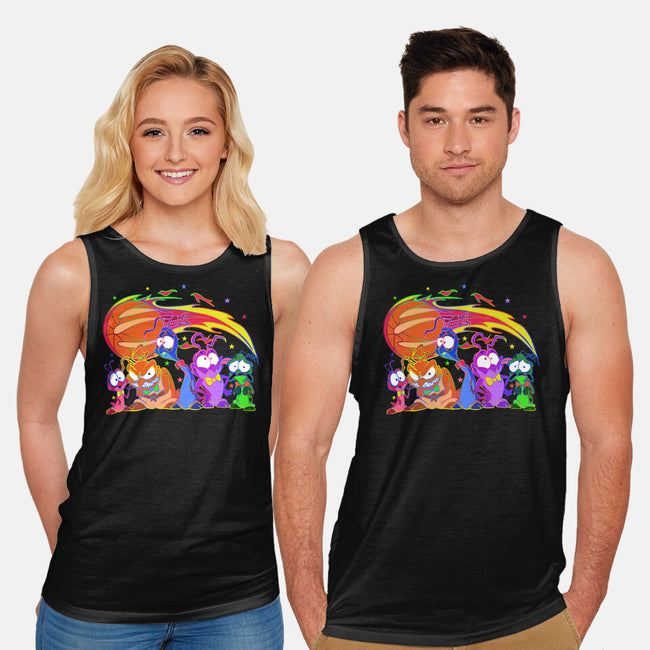 Nerdluck Galaxy-unisex basic tank-Millersshoryotombo
